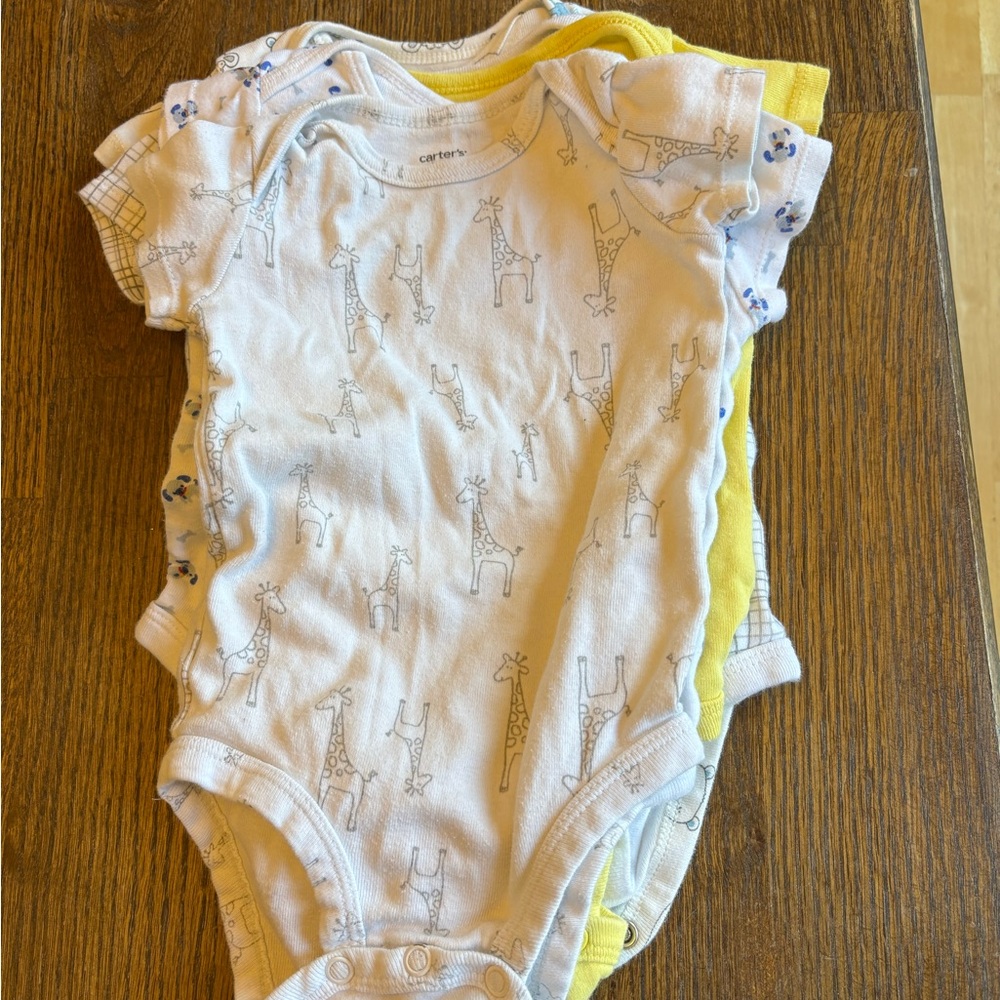 Mix Pack (5) of Boy Onesies
